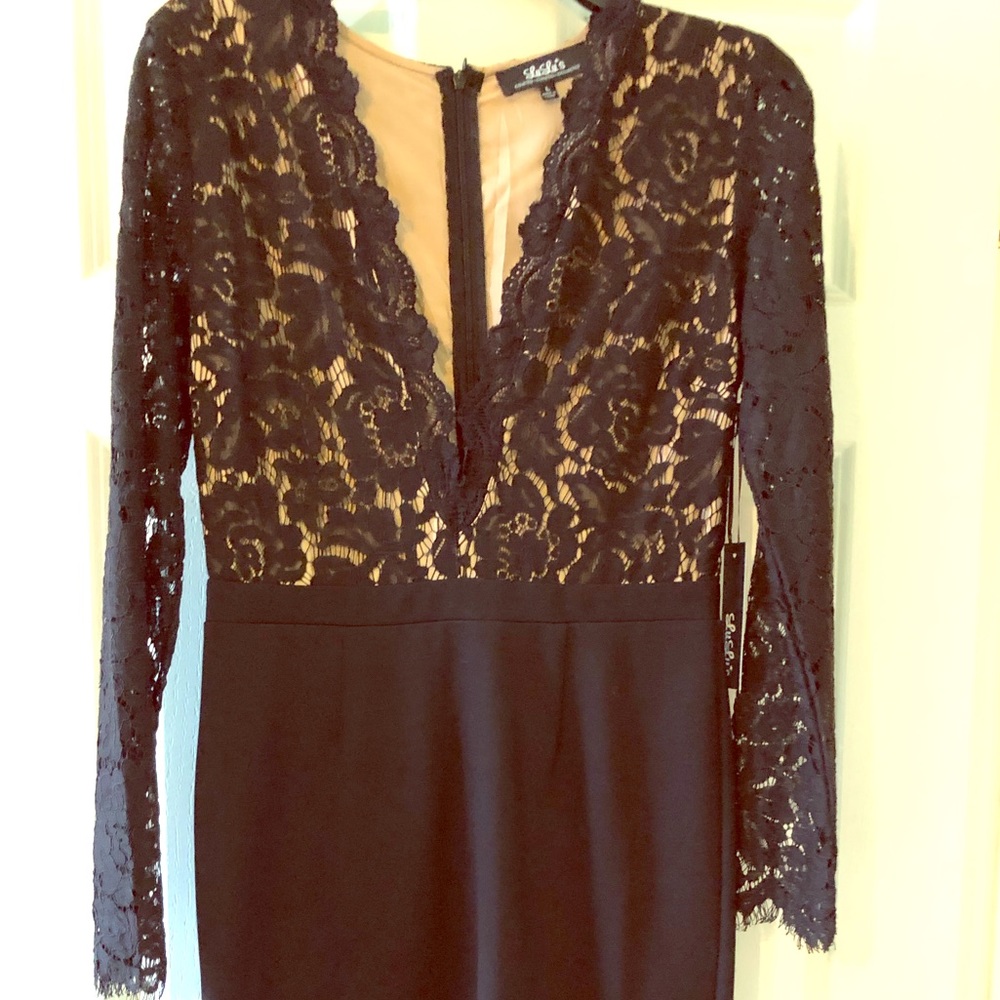 Lulus lace top dress